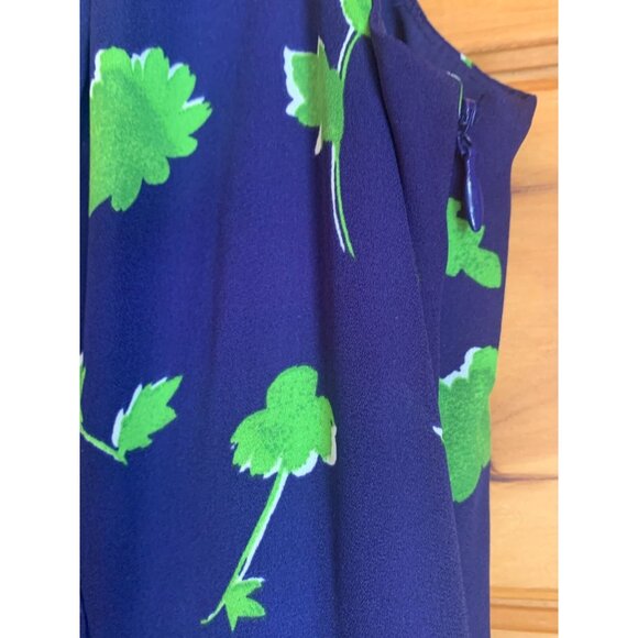 Banana Republic VTG Y2K Soft Girl Feminine Floral‎ Pleated Lined Dress 6 - Picture 9 of 10